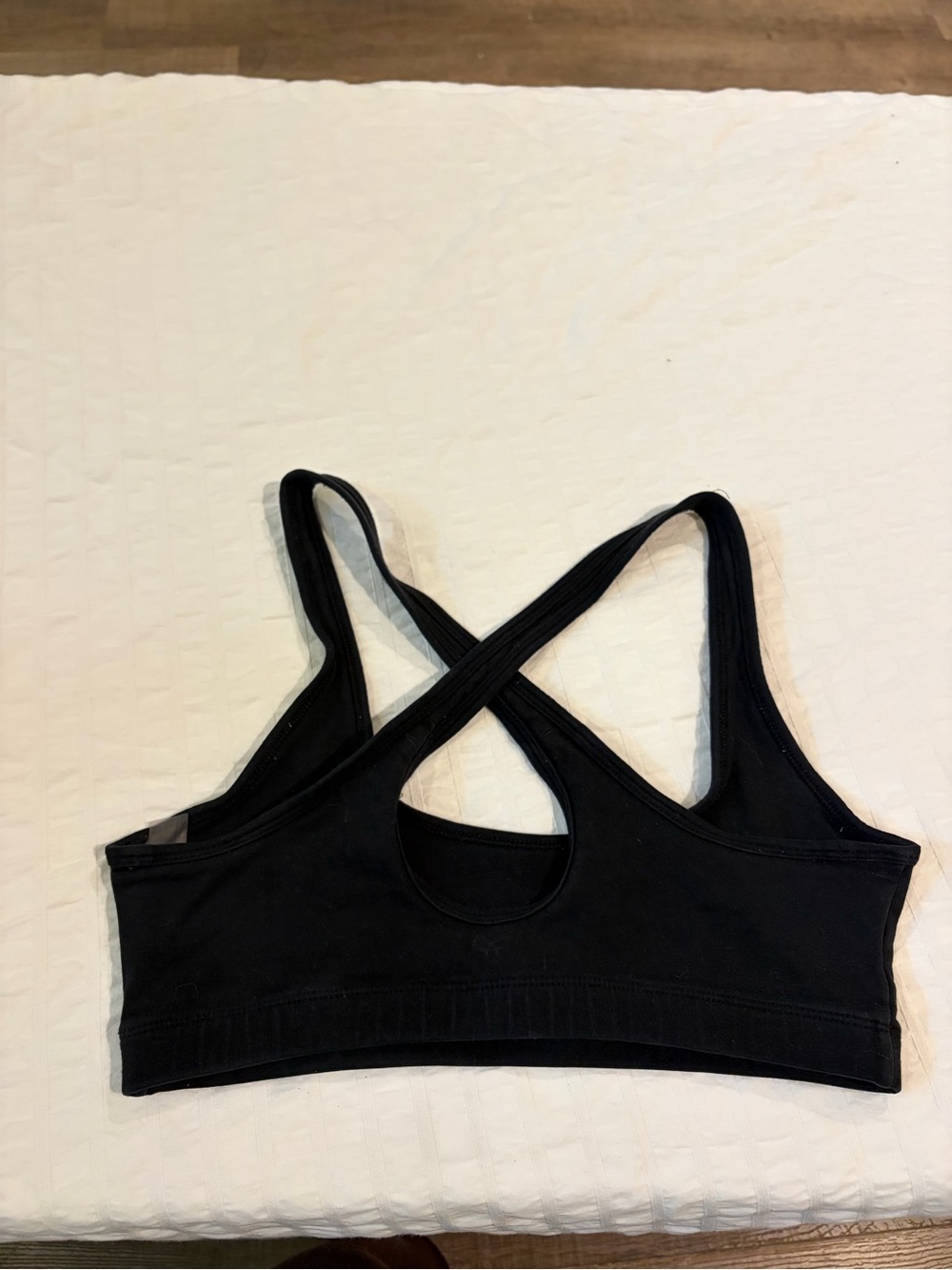 TNA cross back mini bra top